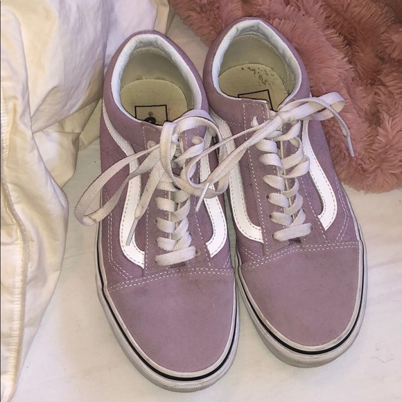 Rare pastel purple Vans size 6.5 - Picture 1 of 4